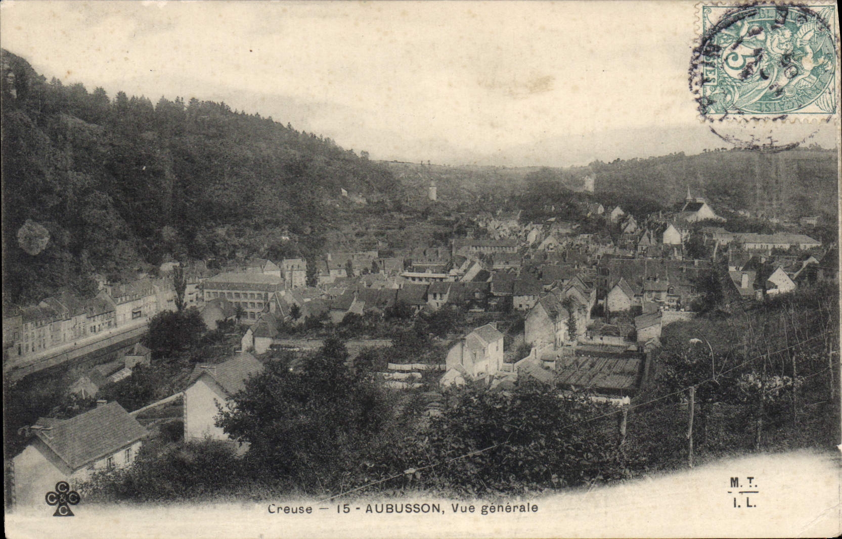 Aubusson — Vue générale — M.T. I.L.