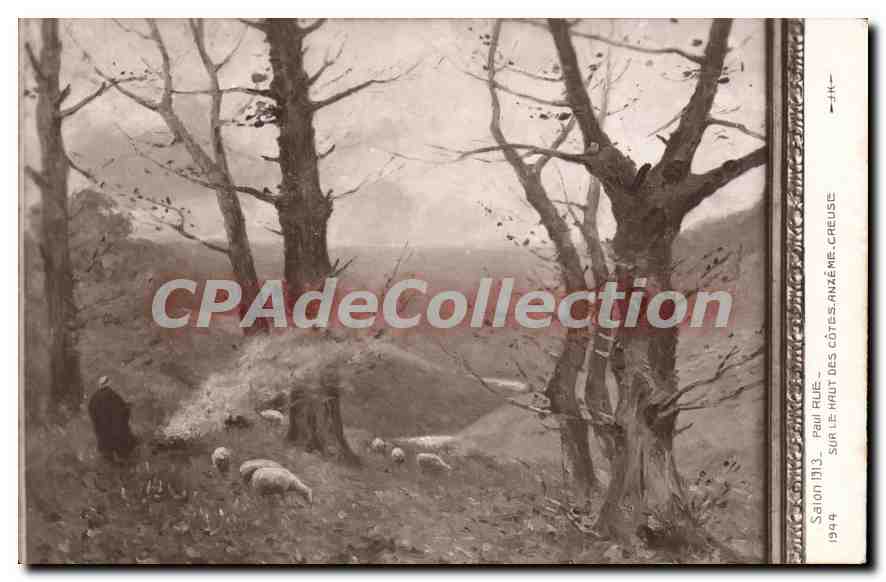 Sur le haut des Côte-s-Anzême-Creuse — Paul Rue — Salon 1913