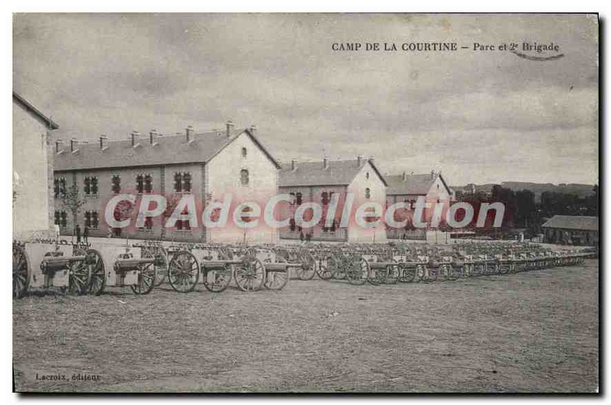 Camp de La Courtine — Parc et 2e Brigade — Lacroix, éditeur