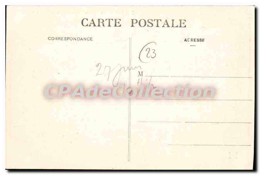 Fresselines (Creuse) — Vallée de la Creuse et le Pont — Éditeur PM, n° 38 — Rückseite