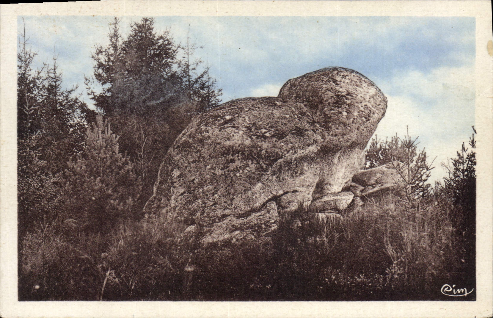 Les Rochers de Crapaud — Creuse — éditeur Pim - Recto