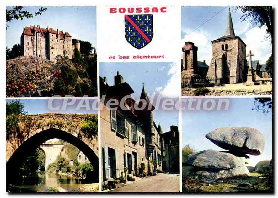 Boussac et ses alentours — Éditions Moderne, Limoges