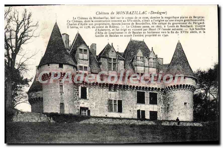 CPA Chateau De Monbazillac Le Chateau De Monbazillac