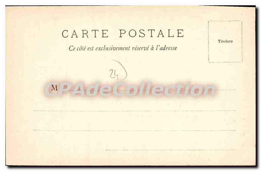CPA Chateau De Maroite — Rückseite