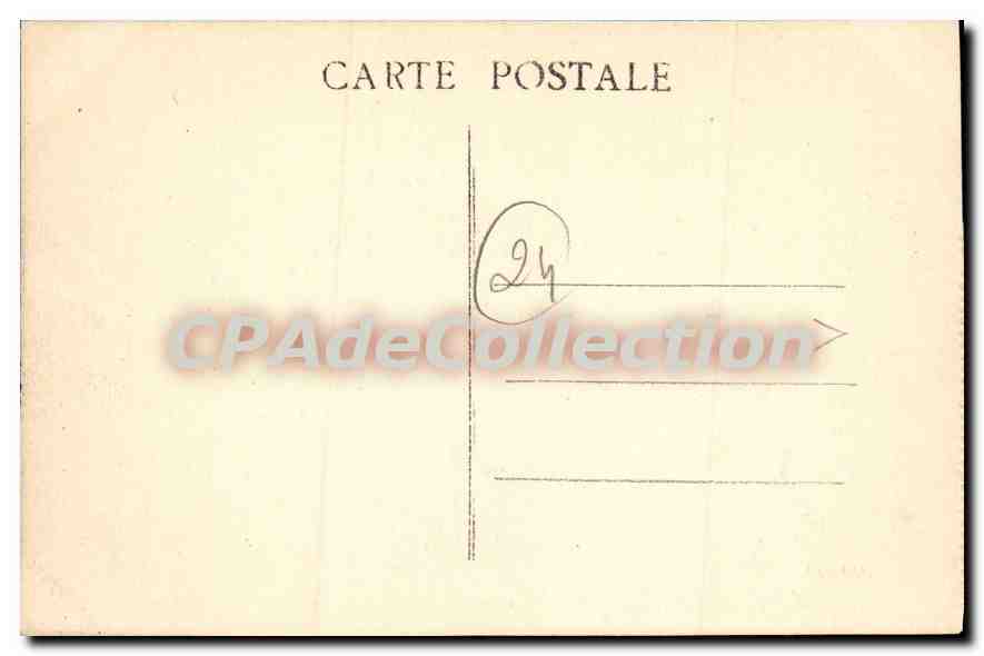 CPA Brantome Une Vue De La Halle — Rückseite