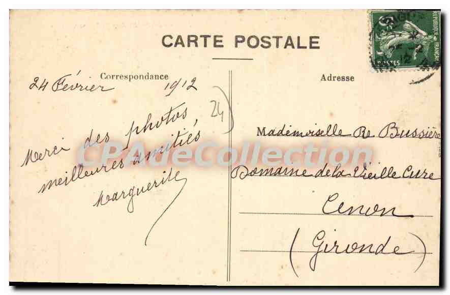 Périgueux — Place Bugeaud — anonymer Verleger, Nr. 209 — Rückseite