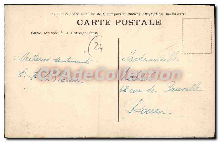 Génis - Un coin de l'Auvézère — Phototypie Bessot et Guionie, Brive — Reverso