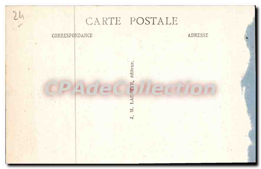 CPA Nontron Viaduc Et Place Saint Etienne — Rückseite