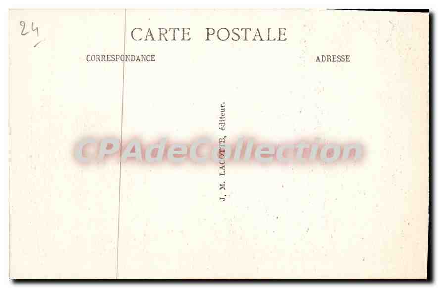 CPA Nontron Le Monument Aux Morts De La Grande Guerre — Rückseite