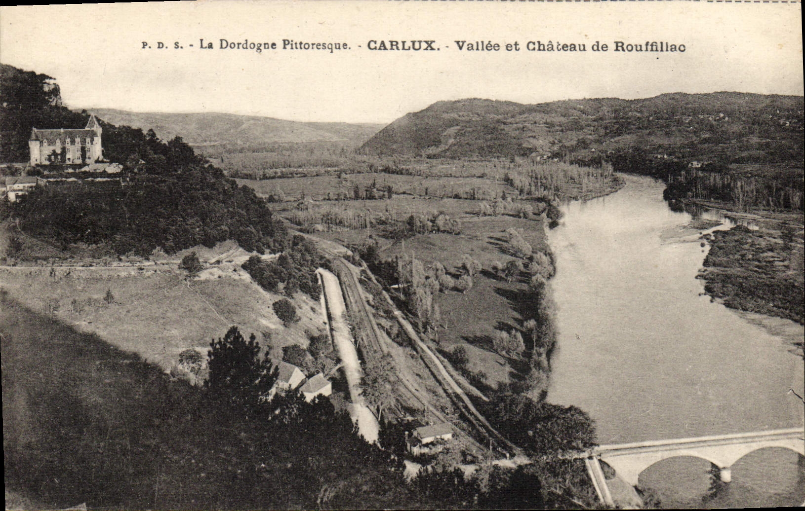 Tal und Schloss Rouffillac — Carlux — La Dordogne Pittoresque
