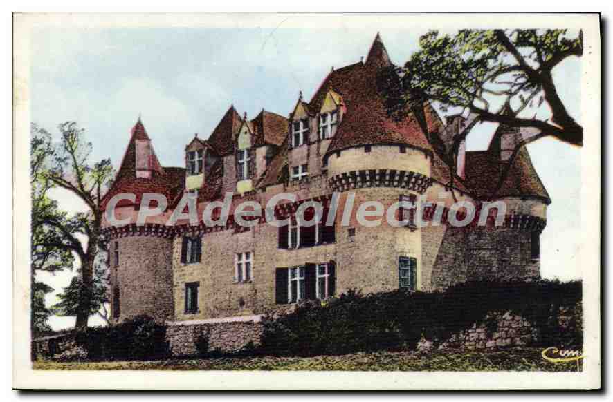 CPA Chateau De Monbazillac Pres Bergerac Au Centre es Vignobles Reputes