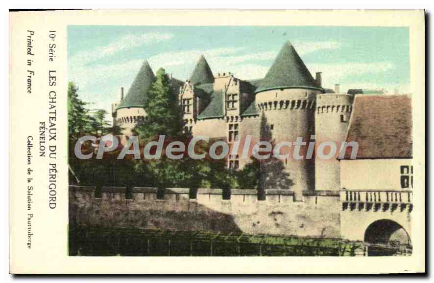 CPA Les Chateaux Du Perigord Fenelon