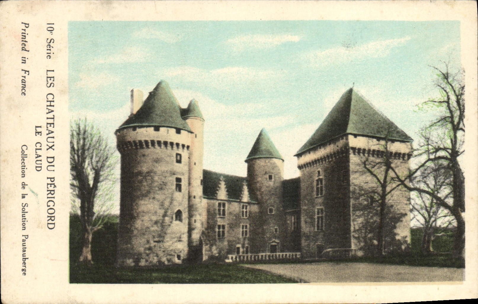 CPA Les Chateaux Du Perigord Fenelon