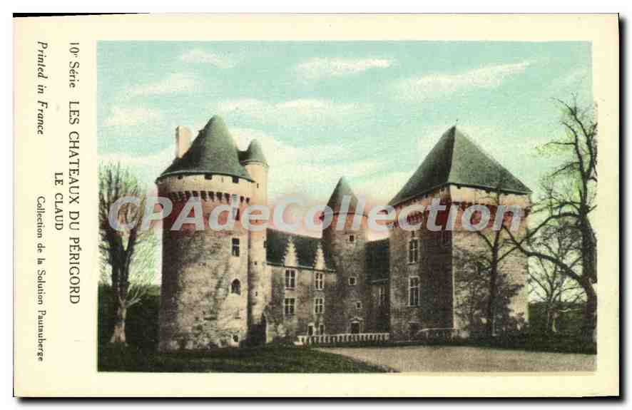 CPA Les Chateaux Du Perigord Fenelon