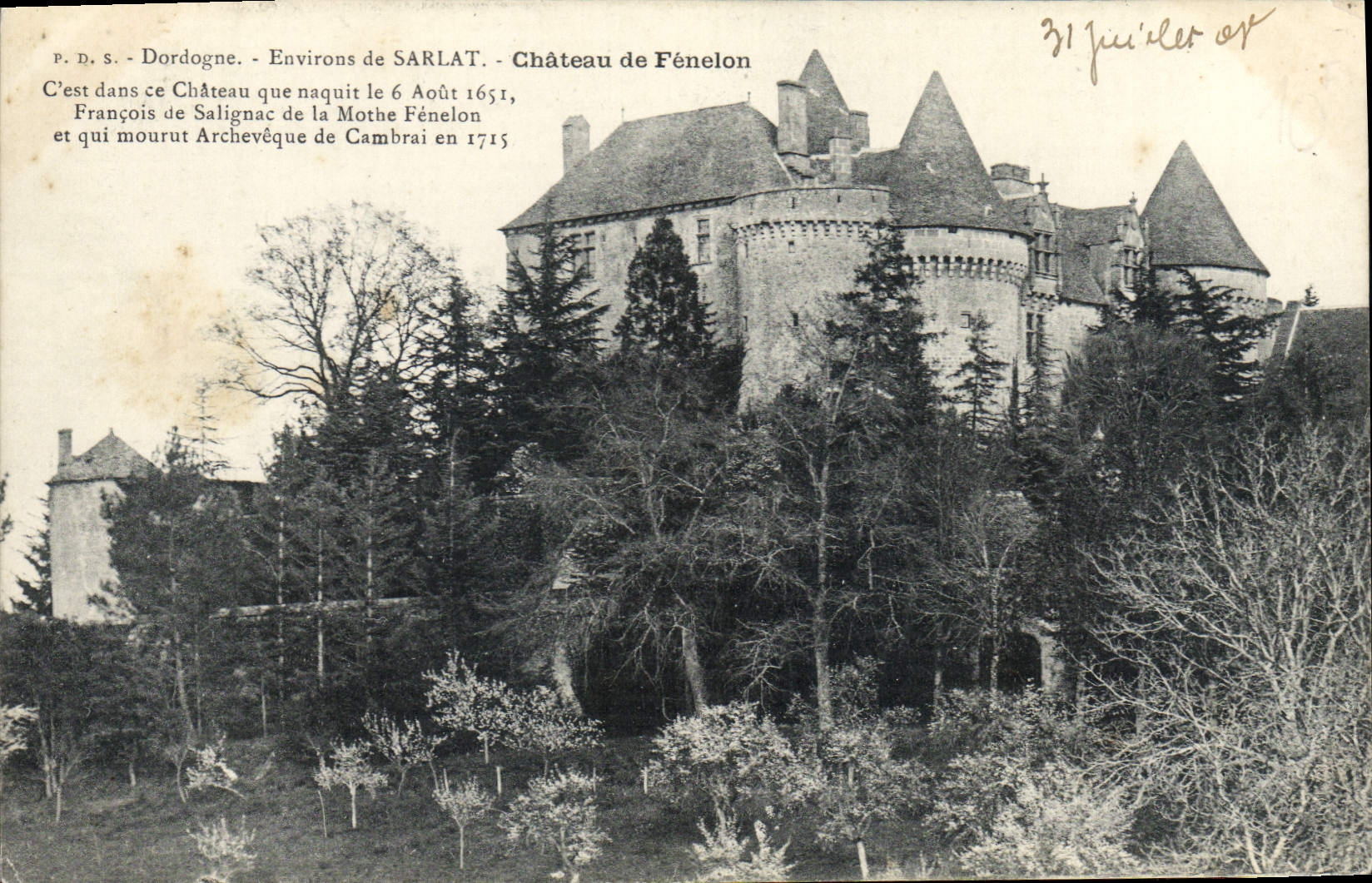 Schloss Fénélon — Umgebung von Sarlat — P.D.S. Dordogne