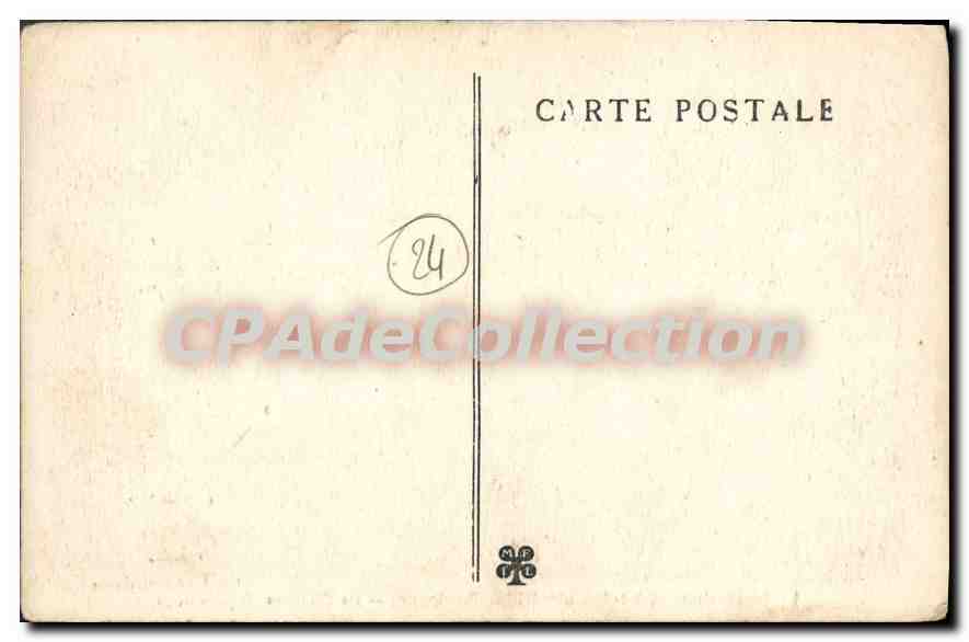 CPA Sanatorium De La Meynardie Le Chateau Facade Midi — Rückseite