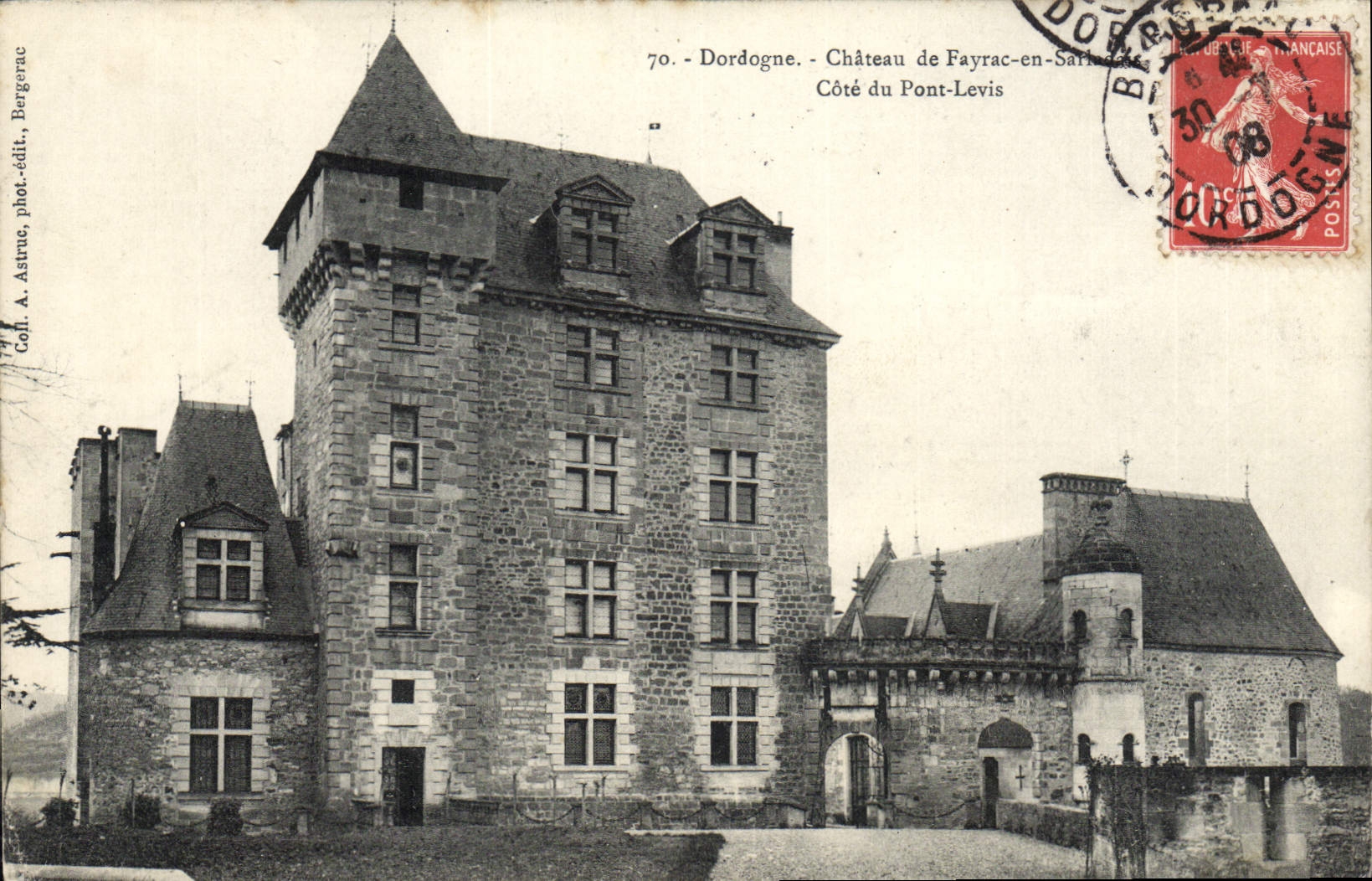 Schloss Fayrac-en-Sarlat - Dordogne — Carl A. Astruc, Bergerac, n°70