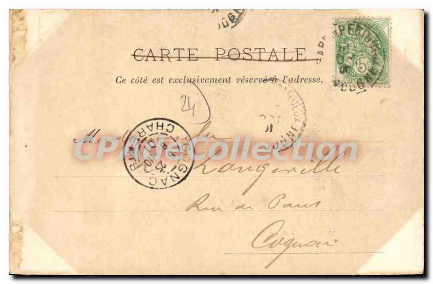 Siorac — Le château (ancien fief de la Maison de Vivan) — Librairie Gourmand, Sarlat — Reverso