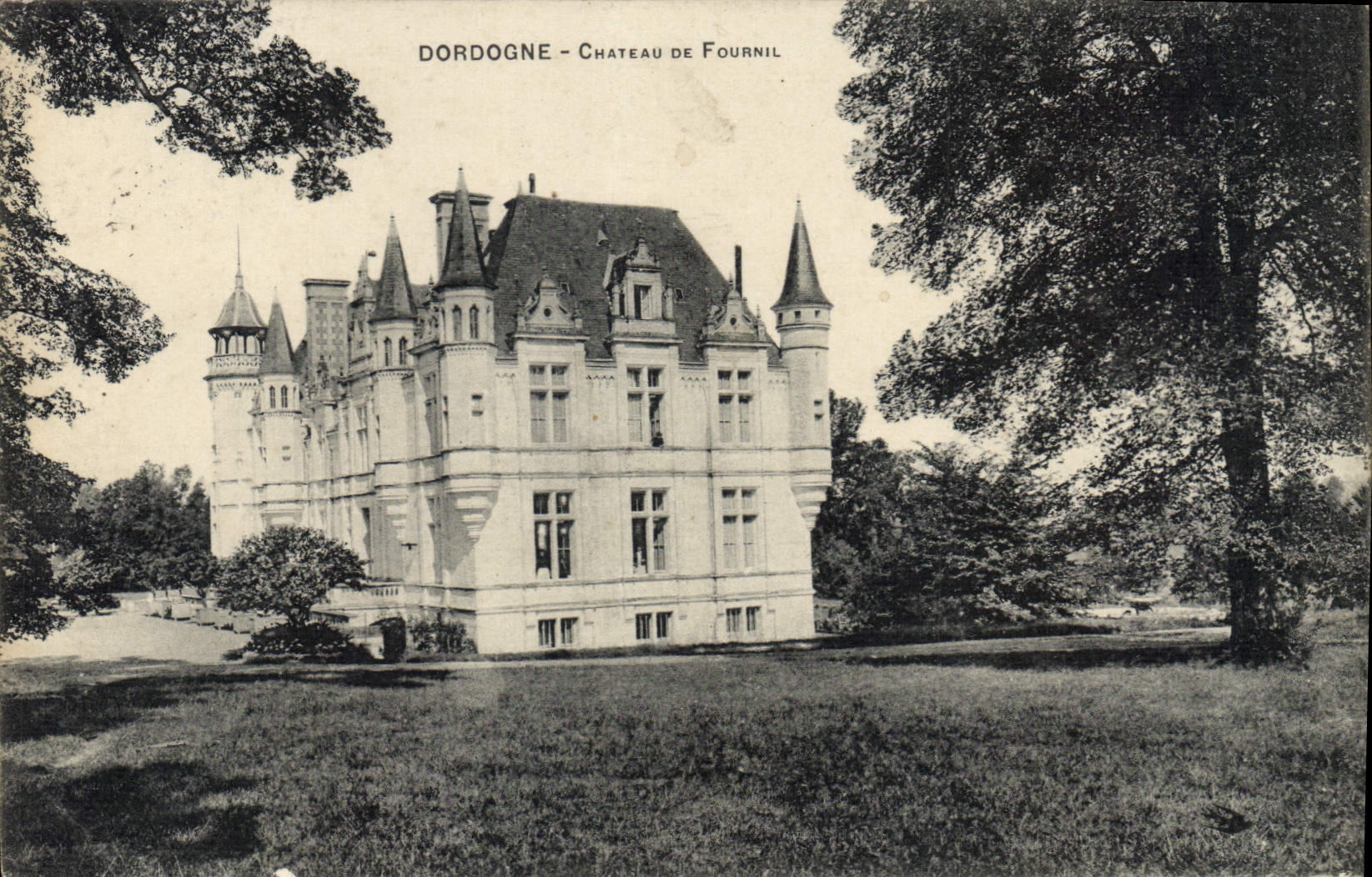 CPA Dordogne Chateau De Fournil