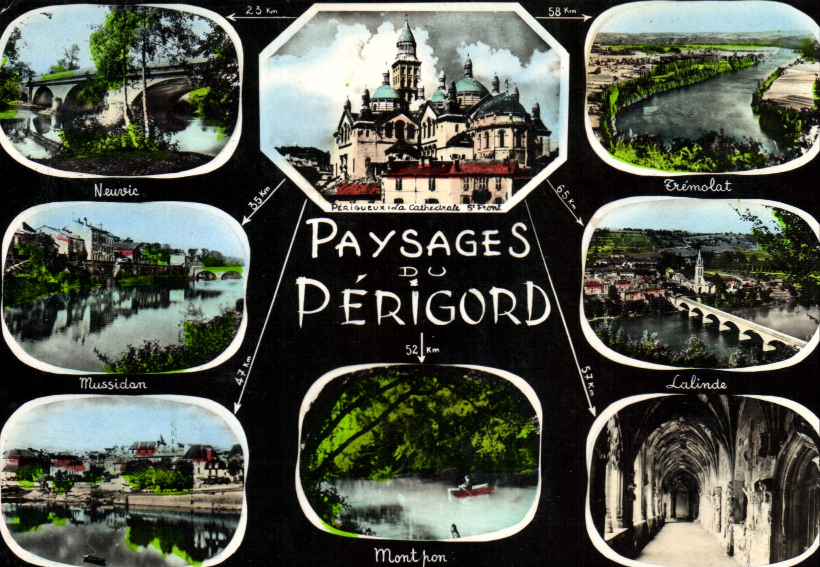 Landschaften des Périgord — Verleger: Édit. René Bayard (Dordogne) — Nr. 152