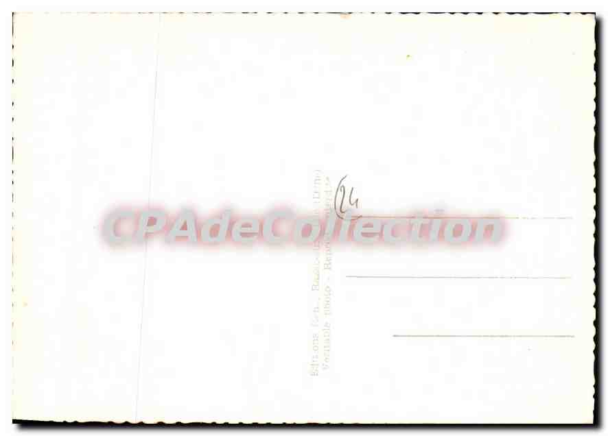 CPSM Souvenir Du Perigord — Verso