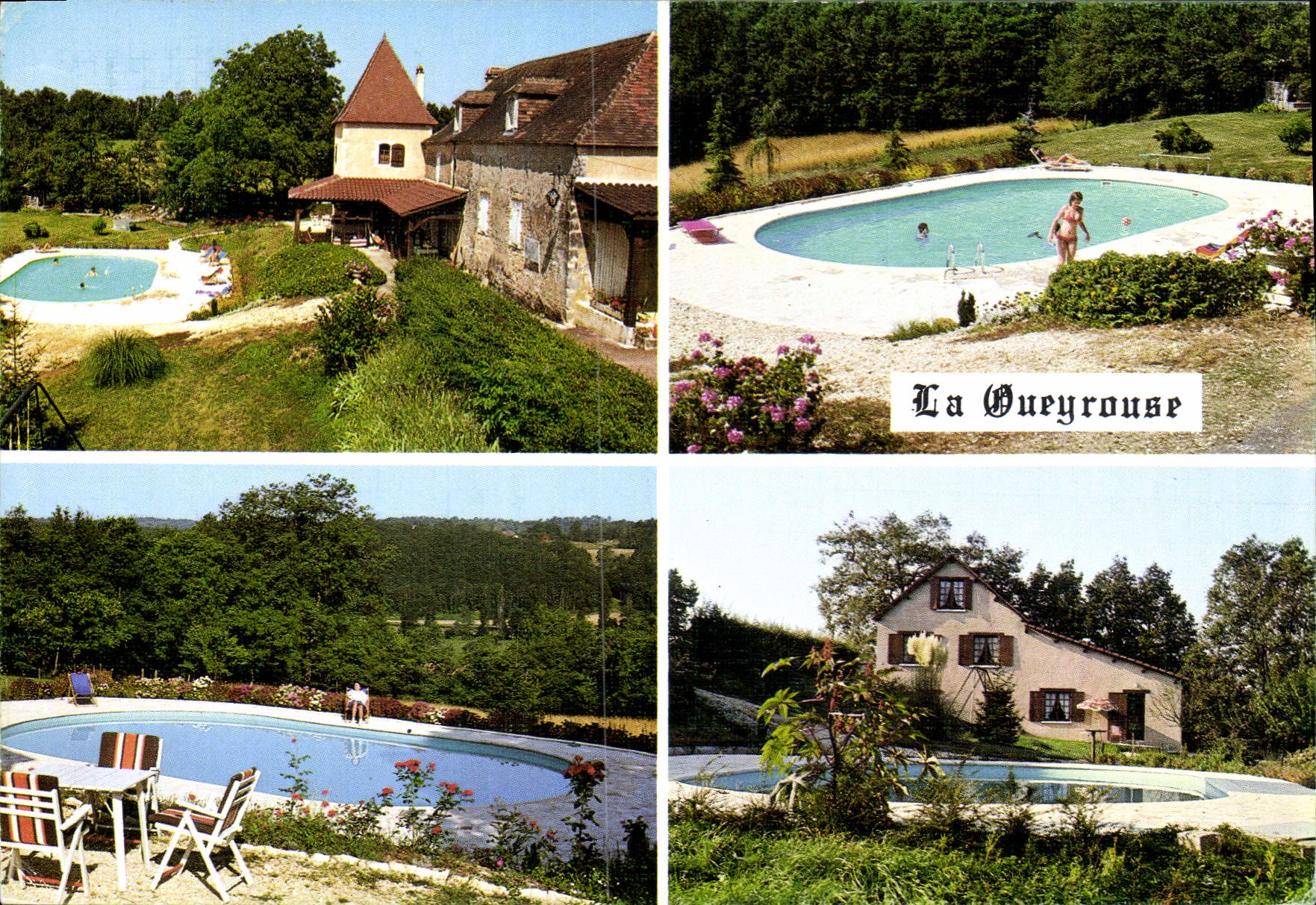 La Gueyrouse — Domaine de "La Queyrouse" — Éditions Ronde N°1677
