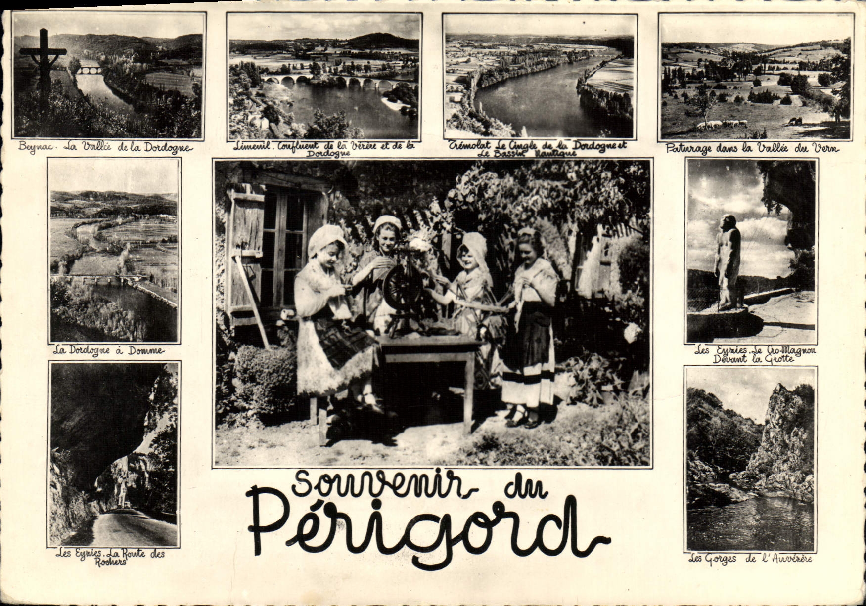 Paysages du Périgord — Souvenir du Périgord — Édit. René Ruzac (Digne)