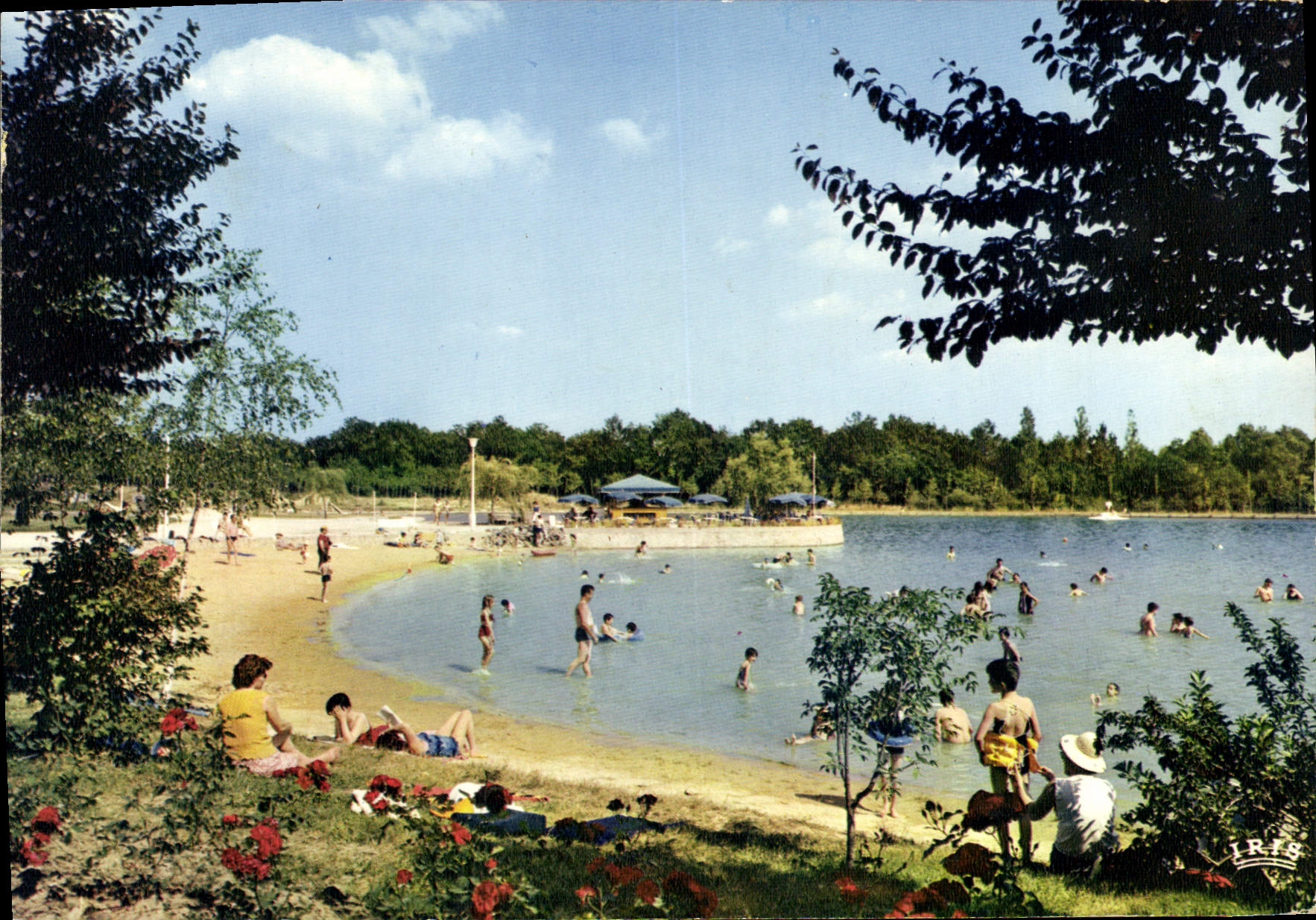 CPSM Mareuil L'Etang Bleu