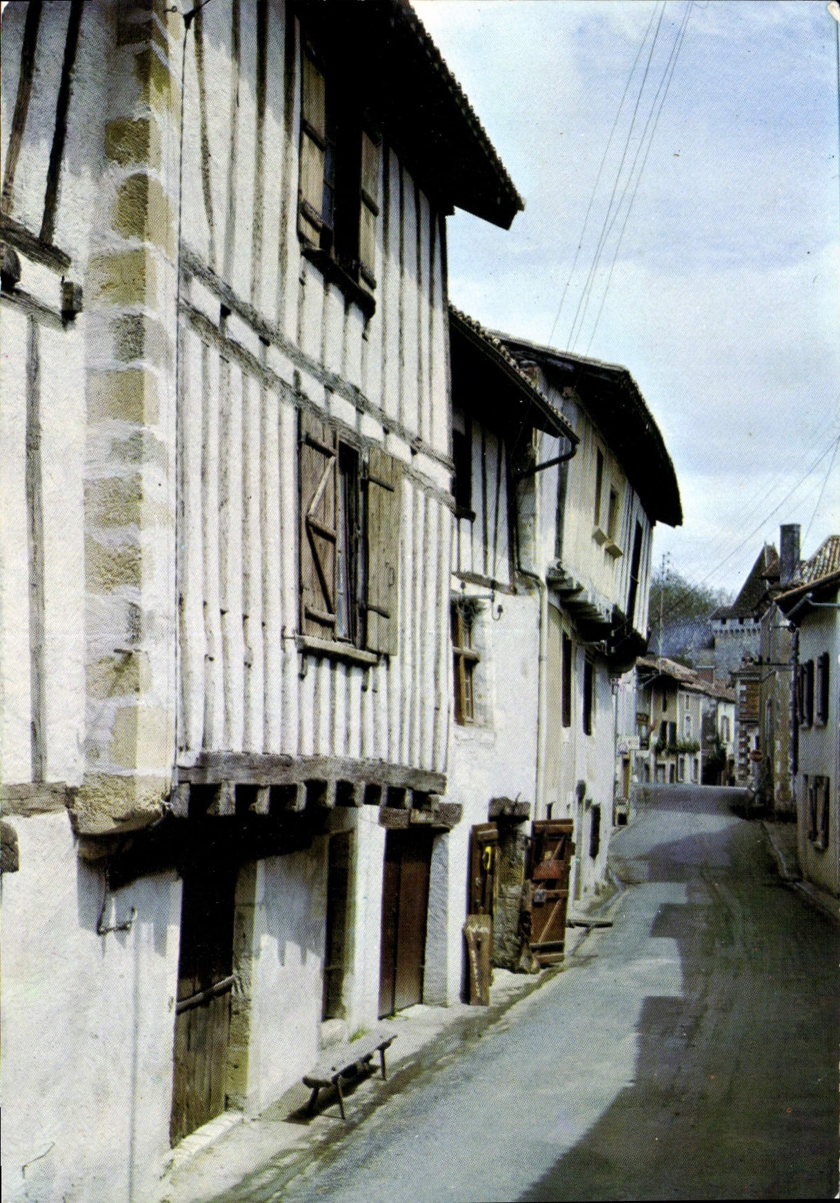 Saint-Jean-de-Côle (24) — Alte Straße des Dorfes — Editions RENÉ - 24 Mâ-SAC-SUR-L'ISLE, n° 604
