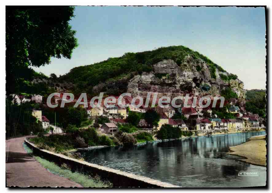 La Roque-Gageac — Vue pittoresque sur la Dordogne — Édit. « La Cigogne »