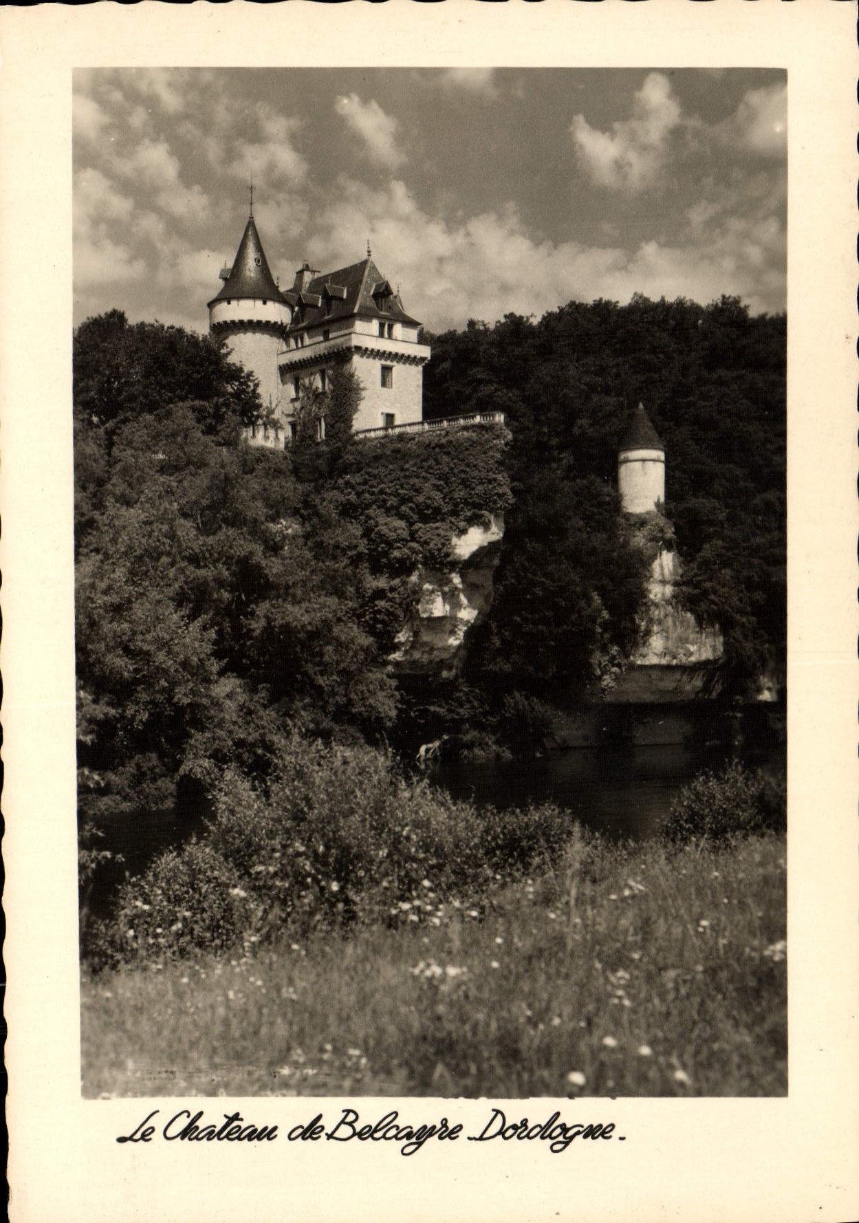 CPSM Le Chateau De Beloayre Dordogne