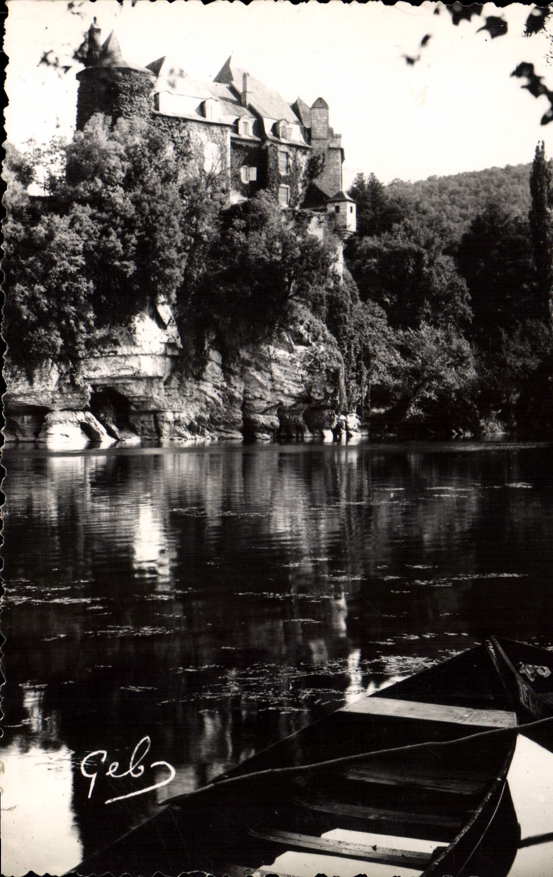 Schloss La Treyne — Tal der Dordogne — Foto-Ausgabe 'Geb' — Nr. 91