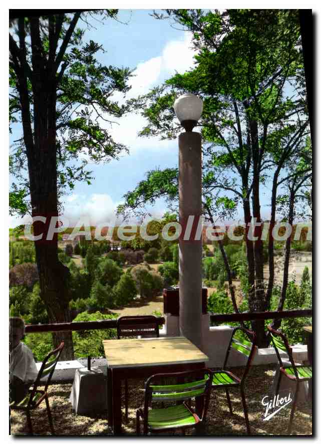 CPSM La Roche Chalais Vue Sur La Vallee Prise De La Terrasse