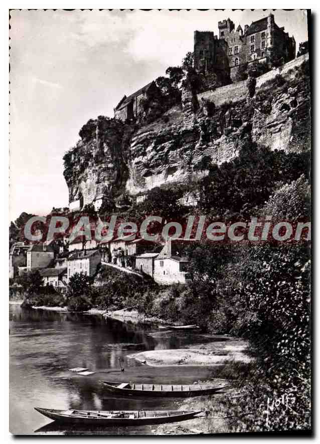 CPSM Beynac Et Cazenac Le Villlage Et Le Chateau