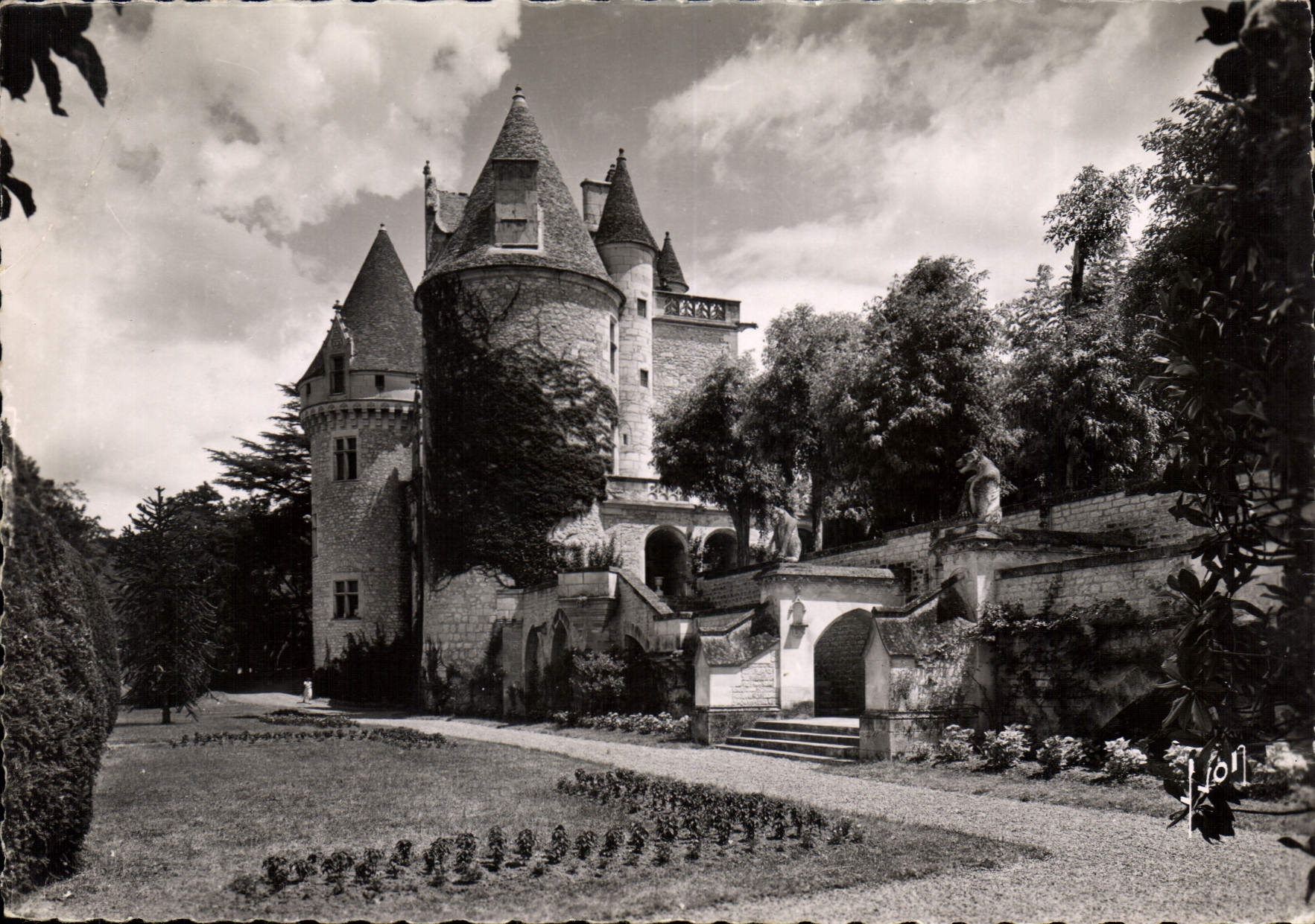 CPSM Chateau Des Milandes Castelnaud Fayrac