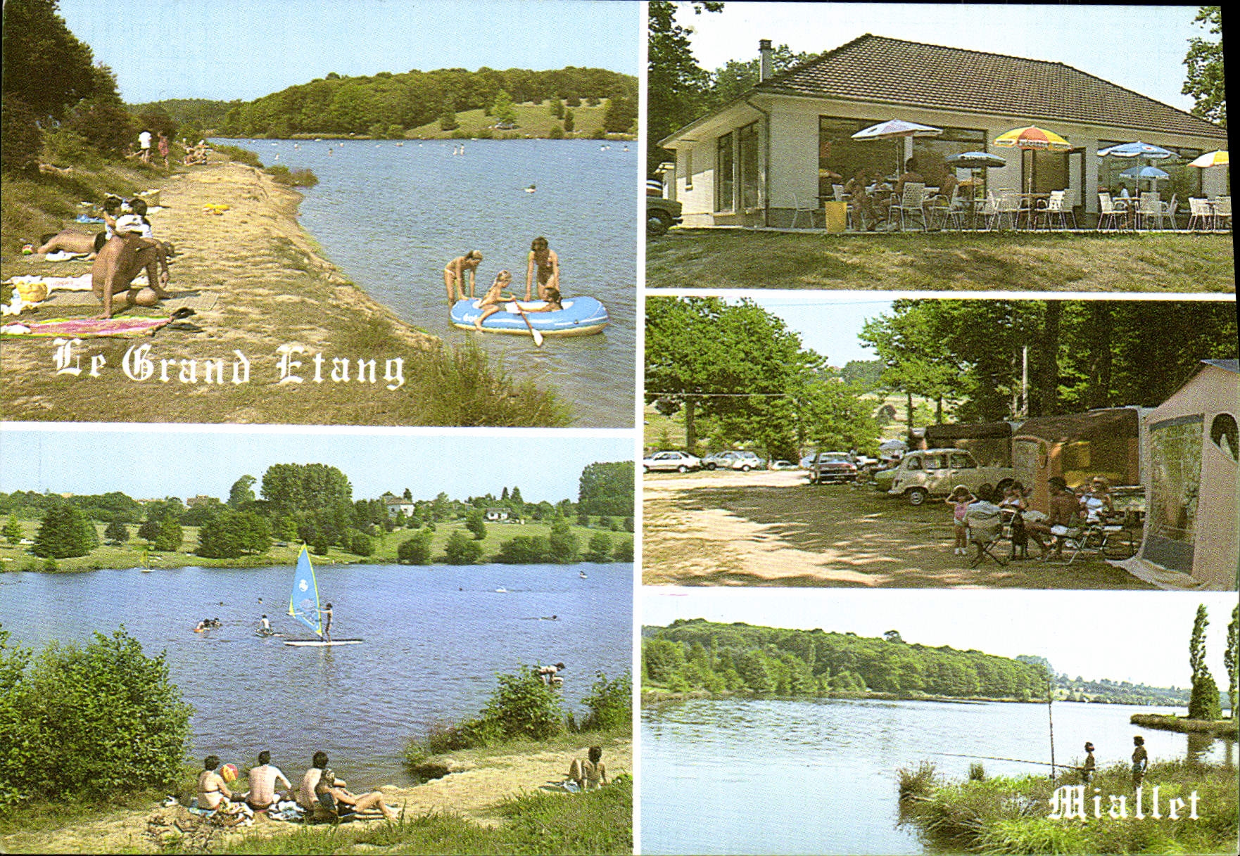 CPSM Miallet Le Grand Etang