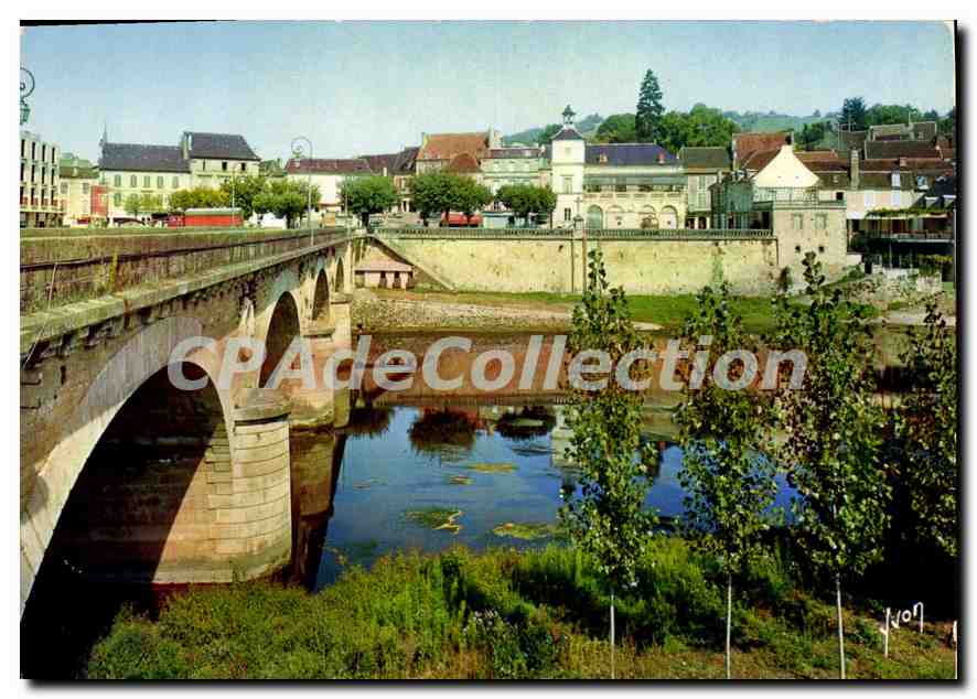 CPSM Le Bugue Sur Vezere Le Pont