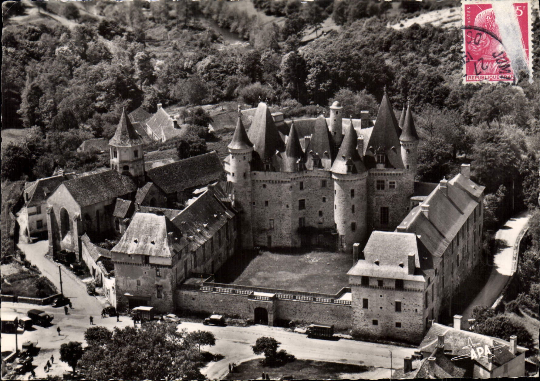CPSM Jumilhac Vue Aerienne