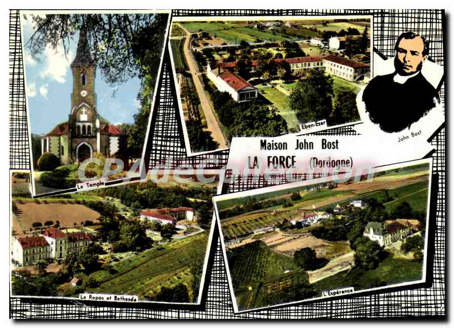 CPSM Maison John Bost La Force