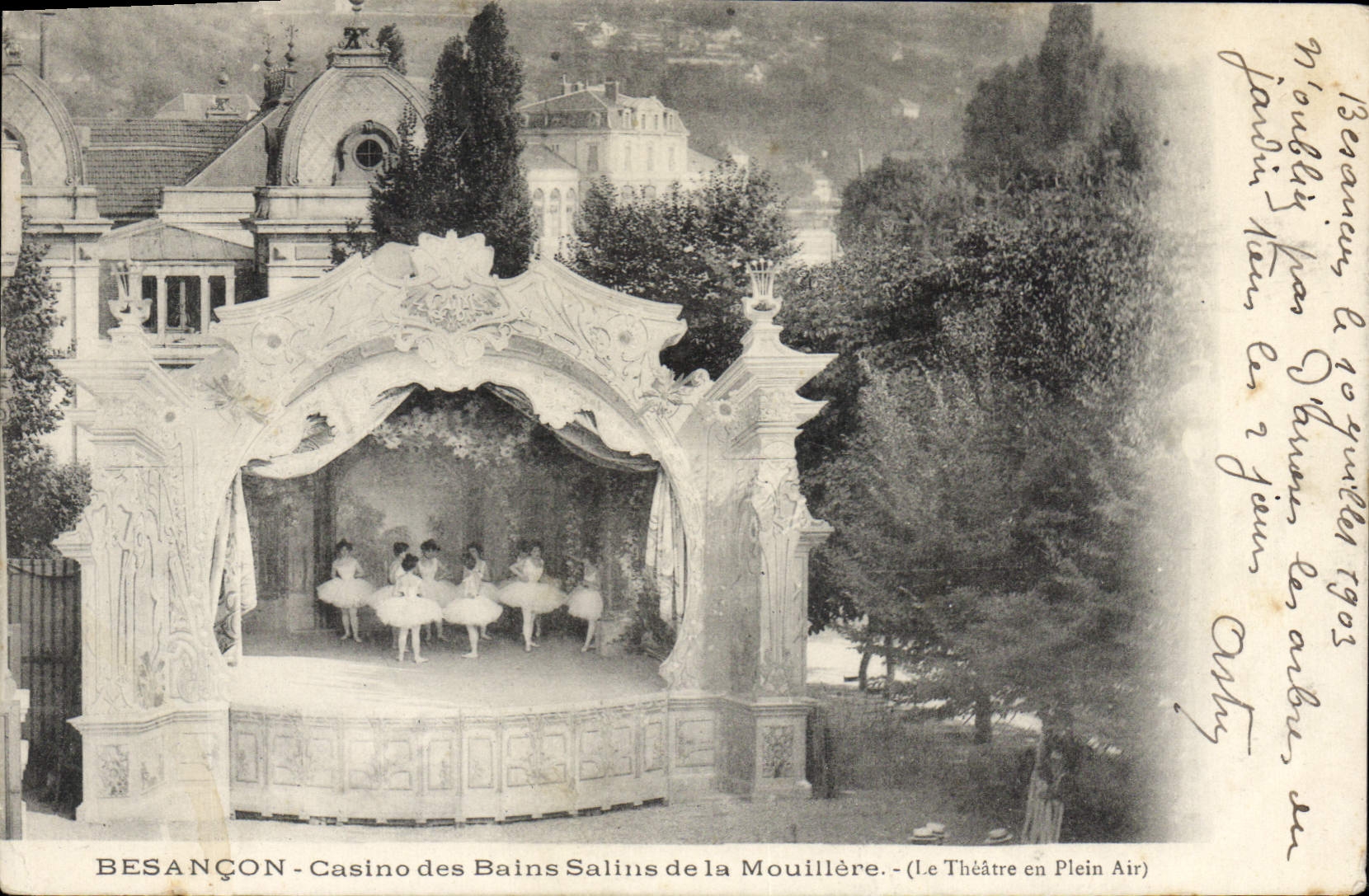 Besançon - Casino des Bains Salins de la Mouillère - Le Théâtre en Plein Air