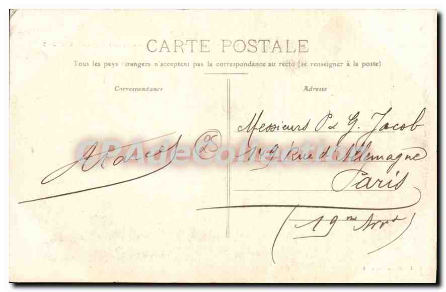 Pont de Canot et Fort Rosemont — Excursion en Franche-Comté — BESANÇON, n°36 — Rückseite
