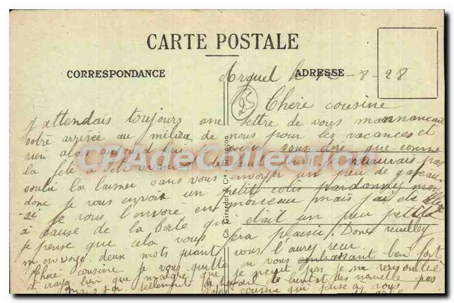 Besançon-les-Bains — Gare de la Mouillère et Fort de Beauregard — Éditeur anonyme, n° 29 — Reverso