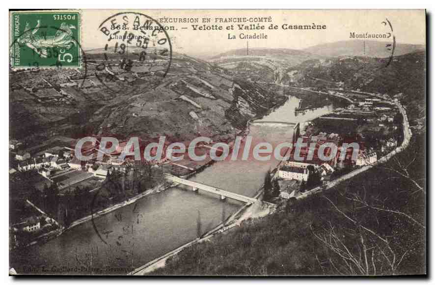 La Citadelle — Vallée de Casamène — Montfauccon — Éditeur Le Gauthier, France, n° 868