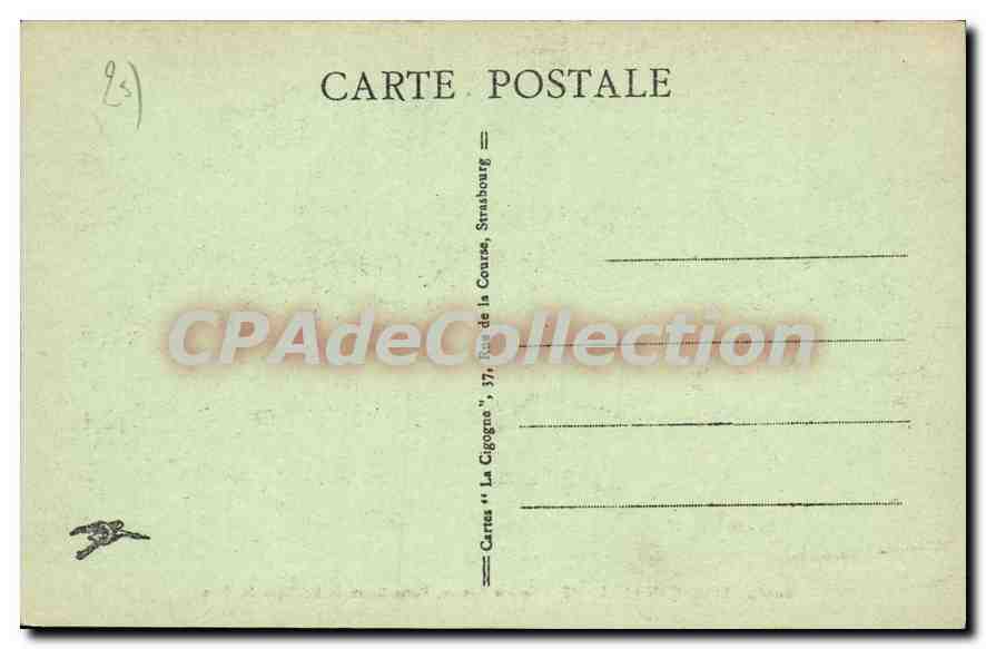 Besançon-Les-Bains — Square Castan, Porte Noire und Basilique St-Jean — Verlag Antike Ansichtskarte déCollection — Rückseite