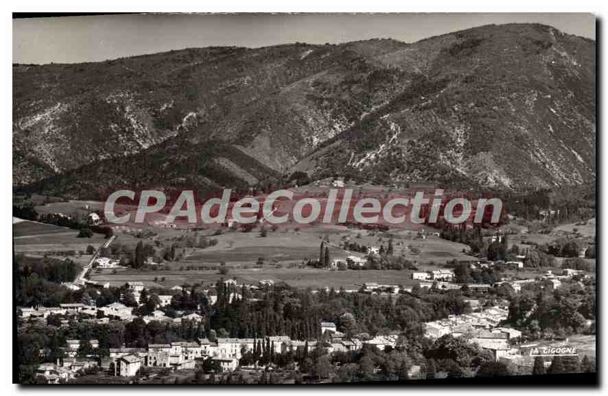 CPA Dieulefit Vue Sur Malleval Et I'Echelette