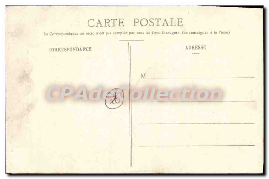 Le Vercors — Route des Goulets — Collect. P. Peyrouze, Valence, n° 473 — Rückseite