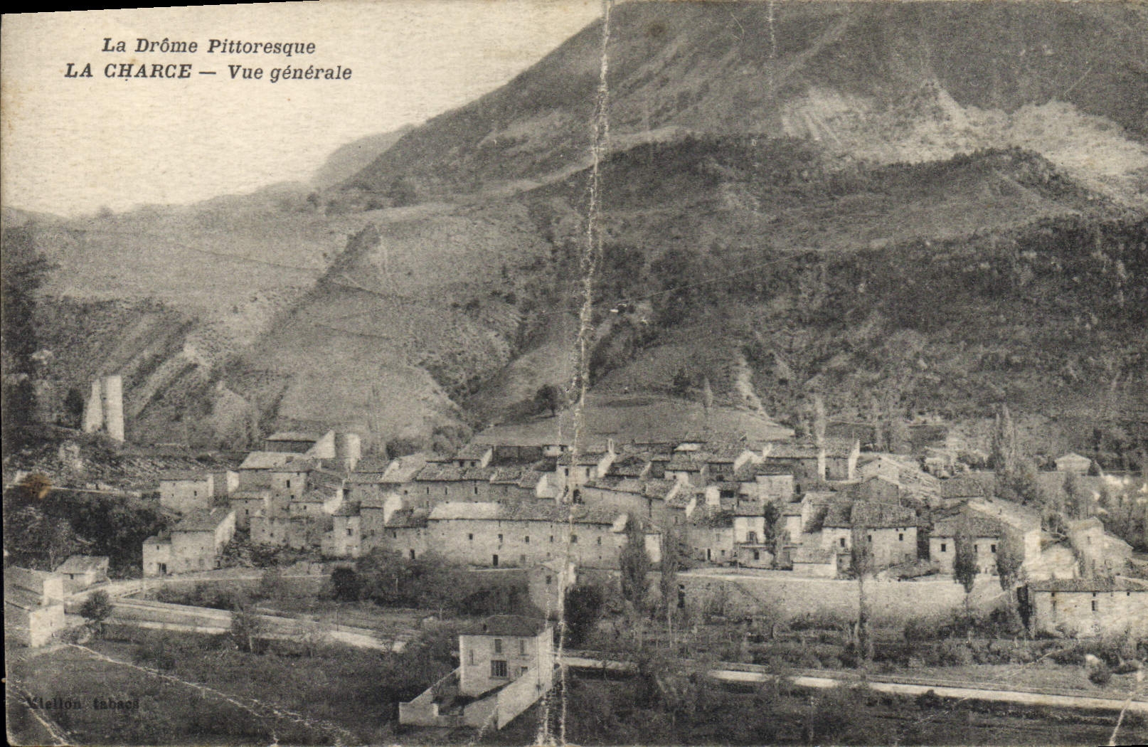 La Charce — Vue générale — V. Leillon, Tahad - Anverso