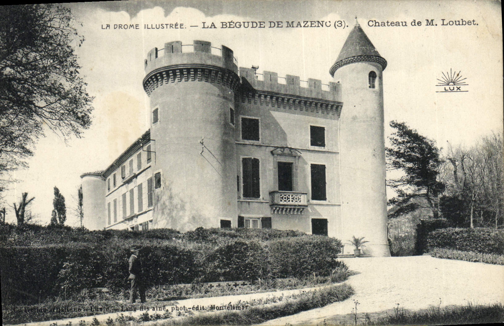 CPA La Begude De Mazenc Chateau De