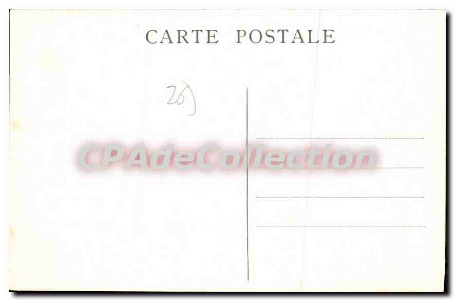 CPA Les Granges Gontardes Vue Generale Des Hameaux — Rückseite
