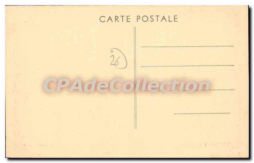 CPA Saint Marcel Les Sauzet Vue Generale — Verso